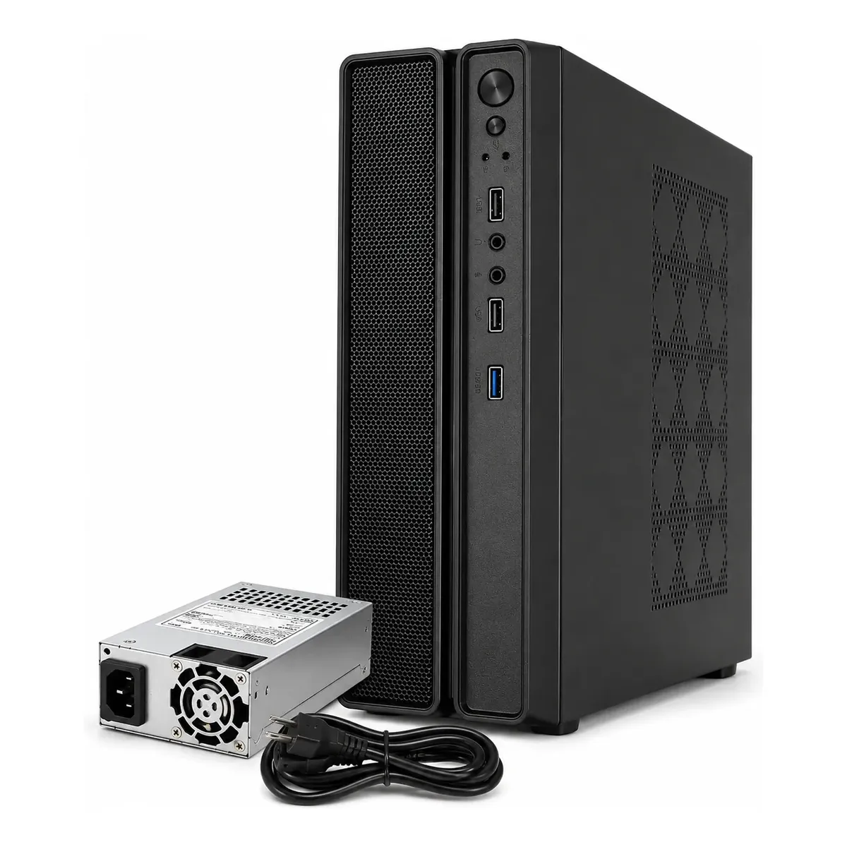 GABINETE SLIM BRAZILPC PRETO BPC-ITX02 COM FONTE 200W