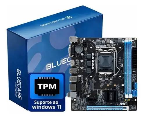 PLACA MÃE H81 BLUECASE BMBH81-G32GU-ITX 10/100/1000 - 2 HDMI
